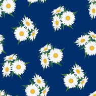 Flowers bouquet seamless pattern