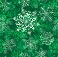 Christmas seamless pattern with snowflakes N4