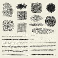 vector pencil stokes desifn elements