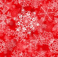 Christmas seamless pattern with snowflakes N5