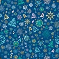 Seamless Christmas pattern N84