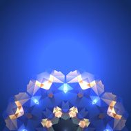 Shining ornamental background for your design N4