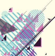 geometric background N191