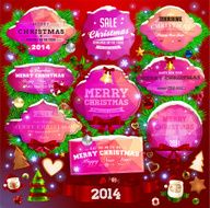 Christmas Sale Tags Set