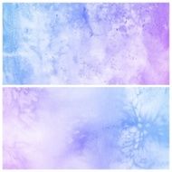 Set of Colorful watercolor painting background N29