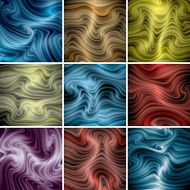 nine abstract backgrounds N5