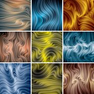 nine abstract backgrounds N6