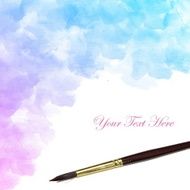 Colorful water color painting background N382