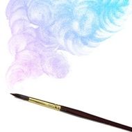 Colorful water color painting background N385