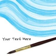 Colorful water color painting background N400