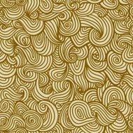 Neutral curly beige seamless texture N2