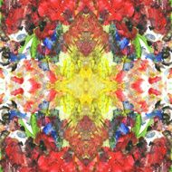 Abstract art background Hand-painted seamless pattern