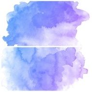 Set of Colorful water color painting background N447