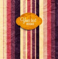 Vintage Label Retro Paper N5