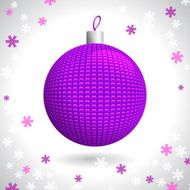 Knitted Christmas Ball N20