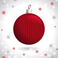 Knitted Christmas Ball N21