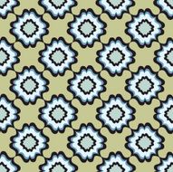 Abstract geometric seamless tile pattern N11