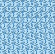 Blue ornamental repeating background