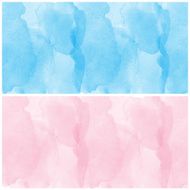 Set of Colorful water color painting background N479