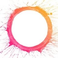 Colorful water color painting background N433