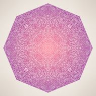 purple octagon abstract pattern N2