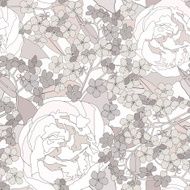 flowers seamless wallpaper N21