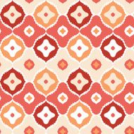 Golden ikat geometric seamless pattern background N2
