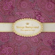 Vintage background N337