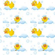 Seamless pattern with kid&#039;s theme N2