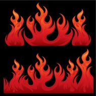Seamless Flaming texture