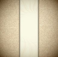 Background with cardboard