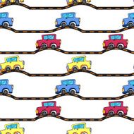 Seamless pattern with kid&#039;s theme N3