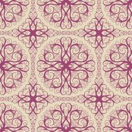 pattern with purple swirls