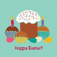 easter greeting card N16
