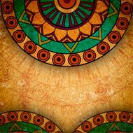 Vintage ethnic background N6