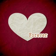 Vector Vintage Valentine&#039;s Card