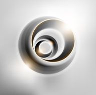 Abstract geometric form N5