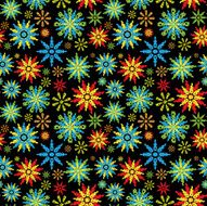 Seamless flower pattern background N27