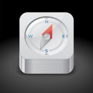Icon for compass