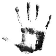 Black Hand Print N3