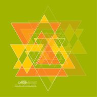 Abstract background with triangles N53