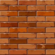 Vector Brick Wall Background Texture Pattern N5