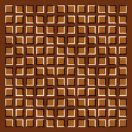 Rolling squares moving wave motion effect Op Art Vector N6