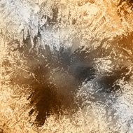 Copper shiny metal square background