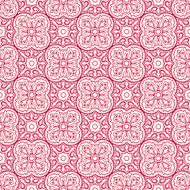 pink pattern with flowers N2