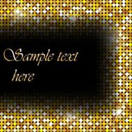 Golden background with space for your text