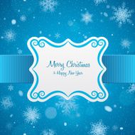 Christmas card Label N6
