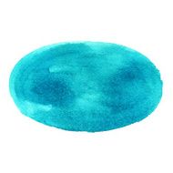 Watercolor blue spot N4