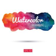 Watercolor banner N14