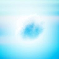 Cloud vector background N8